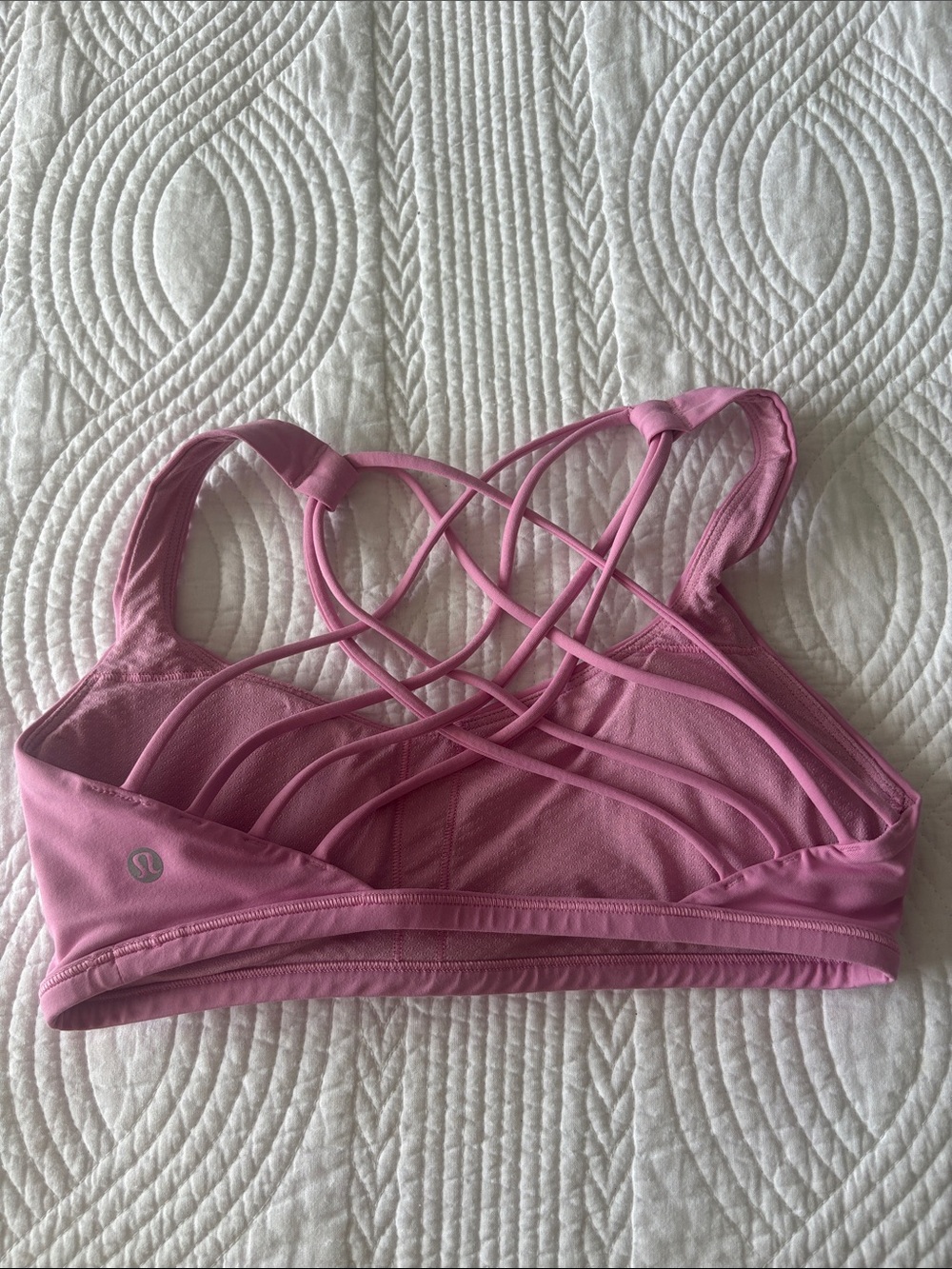 lululemon athletica Pink Strappy Sports Bra - Picture 2 of 4